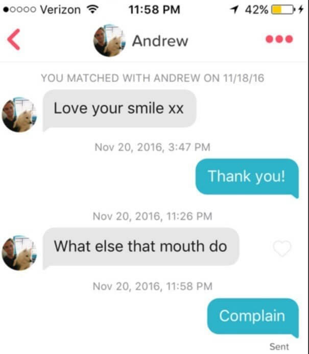 Andrew Didn't See That Coming