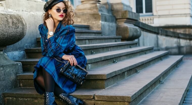 Plaid Pants and Coats