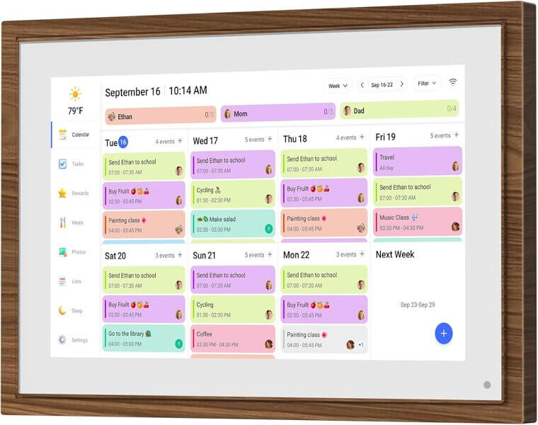 Digital Calendar Chore Chart - Perfect Family Organizer - Enjoy 38% Off!