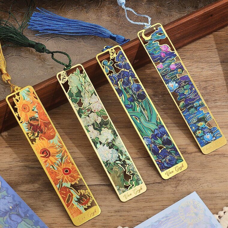 Metal Art Bookmarks - Perfect Gift for Readers and DIY Lovers - Now 20% Off!