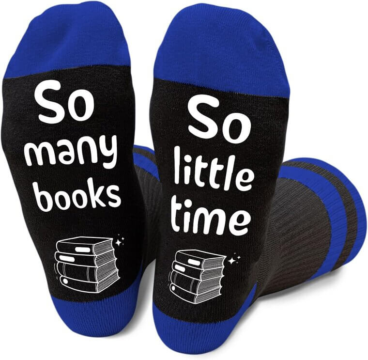 Reading Socks Cozy Comfort for Book Lovers 