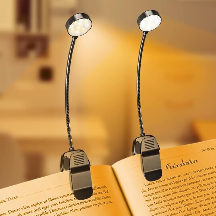 Rechargeable Book Light - Perfect for Bedtime Reading! 