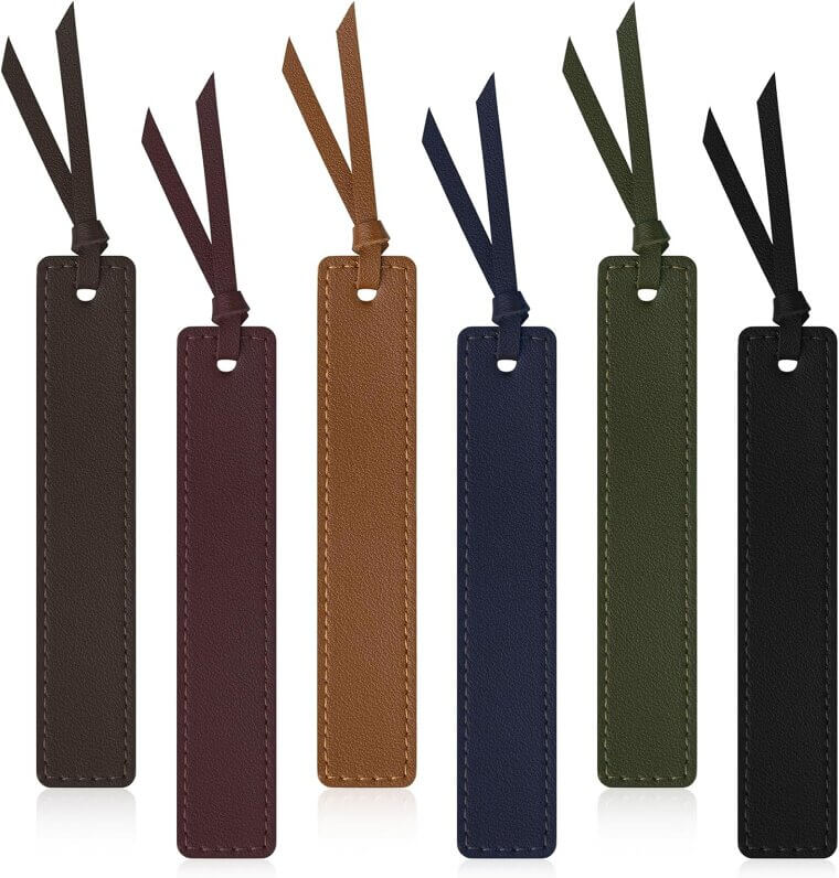 Leather Bookmarks - Classic Style with Tassel for Book Lovers - Enjoy 25% Off!