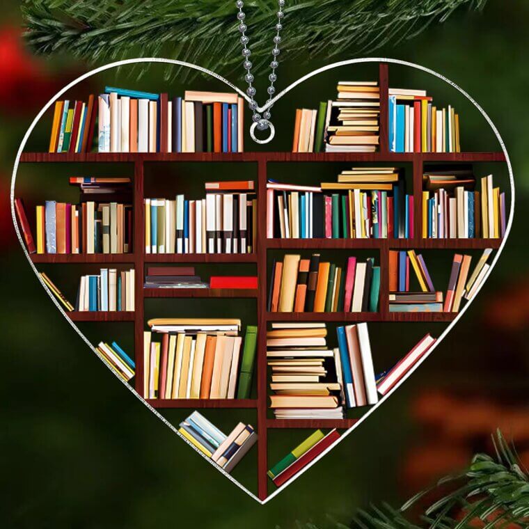 Book Ornament: Perfect for Booklovers' Christmas Tree 