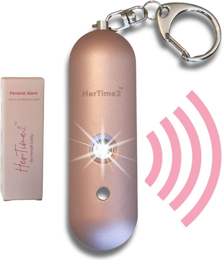 HerTime2 Safety Alarm - Loud, Cute, and Reliable for Women - Now 31% Off!