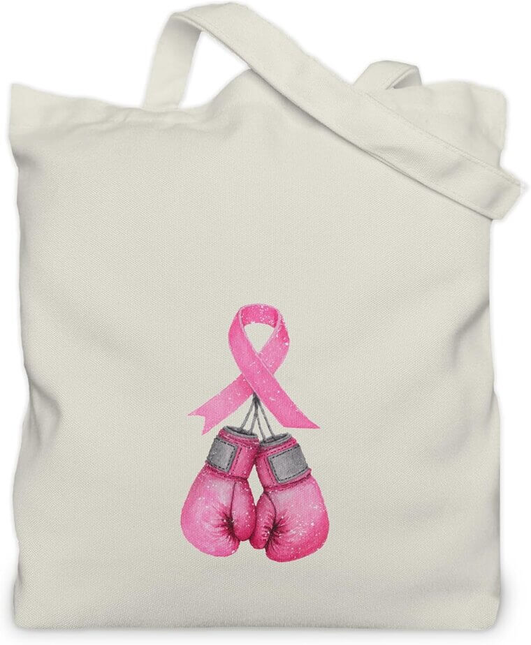 Aesthetic Tote Bag - Stylish Canvas for Women, Medium with Inner Pocket 