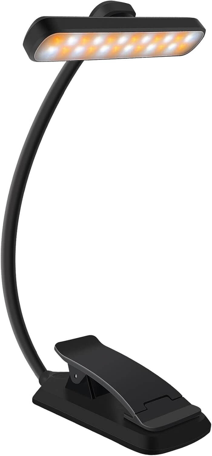 Karidi Book Light: 24 LED, Flexible, Eye-Care, USB-C Rechargeable - Now 25% Off!