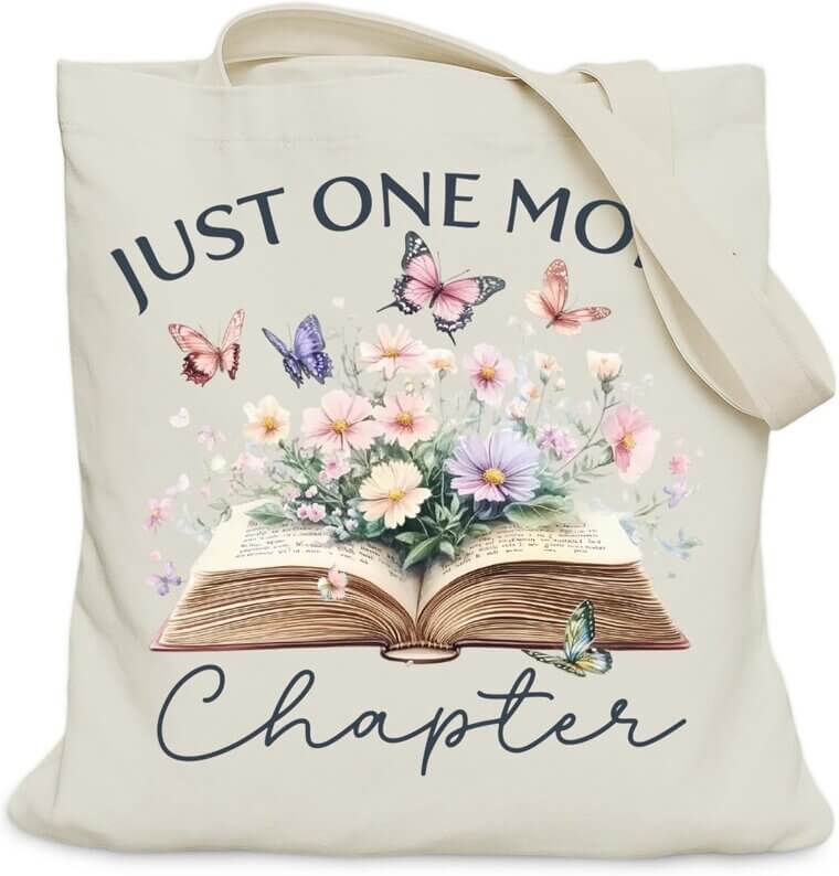 Book Lovers Tote - Perfect for Readers & Librarians 
