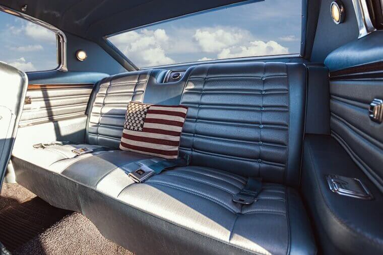 Vinyl Bench Seats Easy to Clean