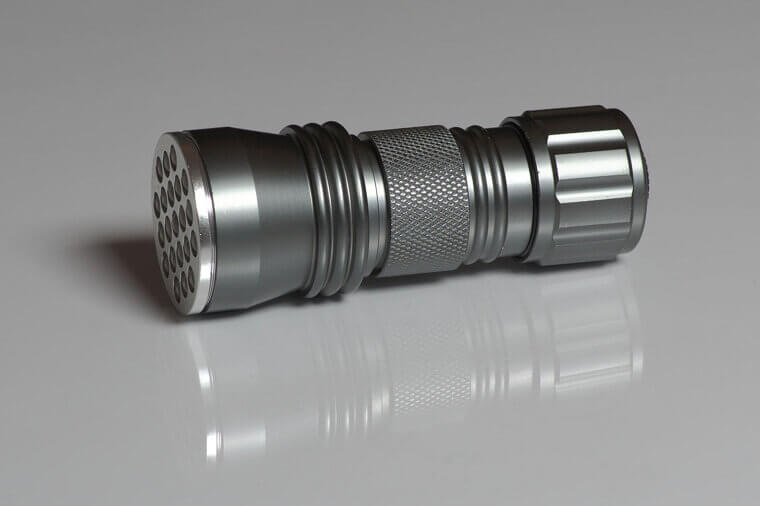 Flashlight With Extra Batteries