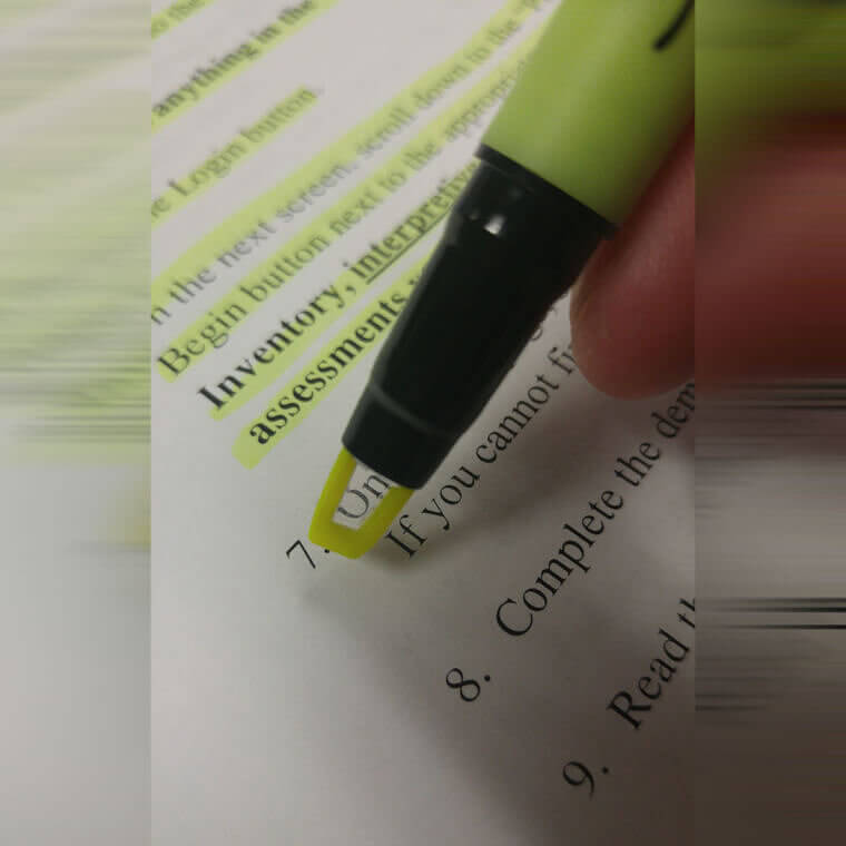 No More Highlighter Mistakes