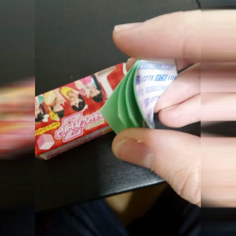 Eating Gum and Throwing it Responsibly