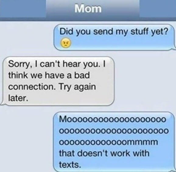 Something Tells Us She Didn't Send the Stuff yet