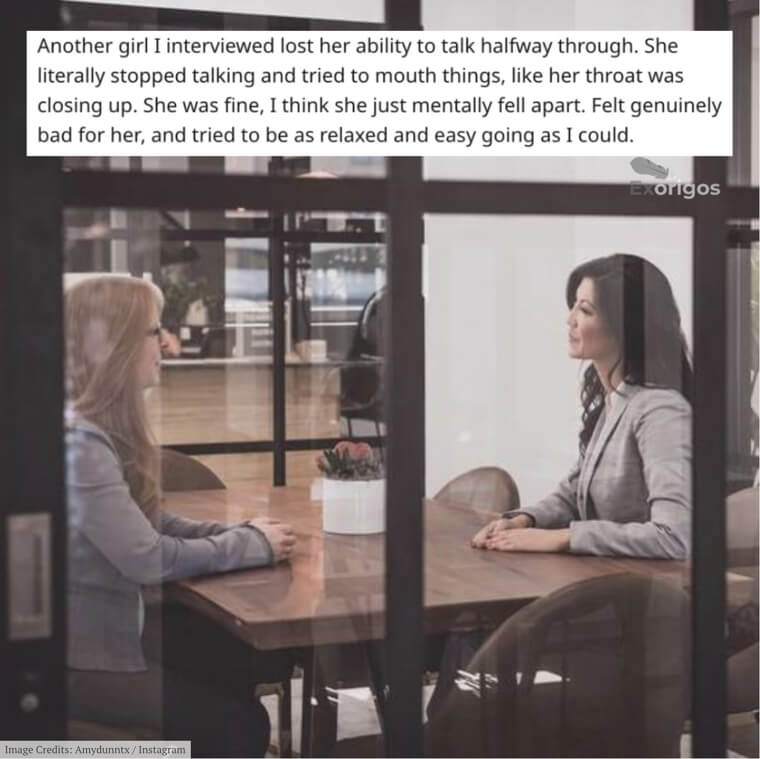 Interviewing Might Include Some Side Effects