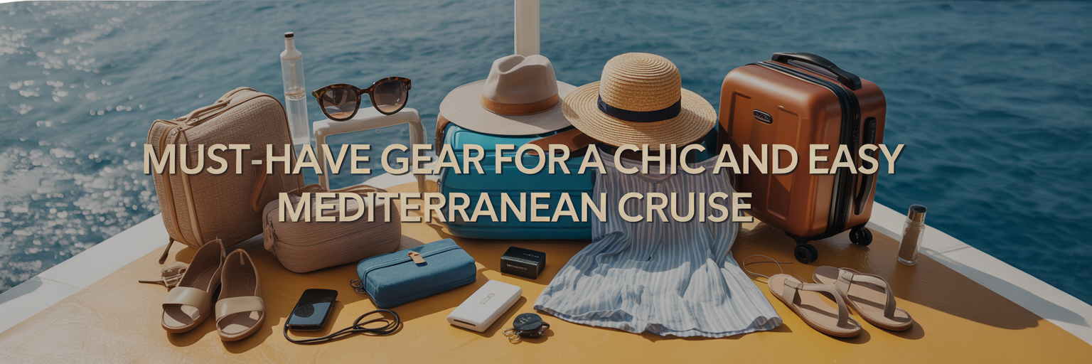 Must-Have Gear for a Chic and Easy Mediterranean Cruise