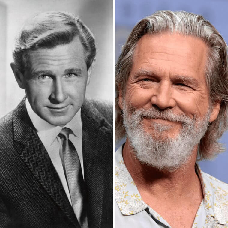 Lloyd Bridges and Jeff Bridges