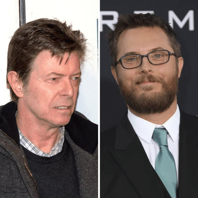 David Bowie and Duncan Jones