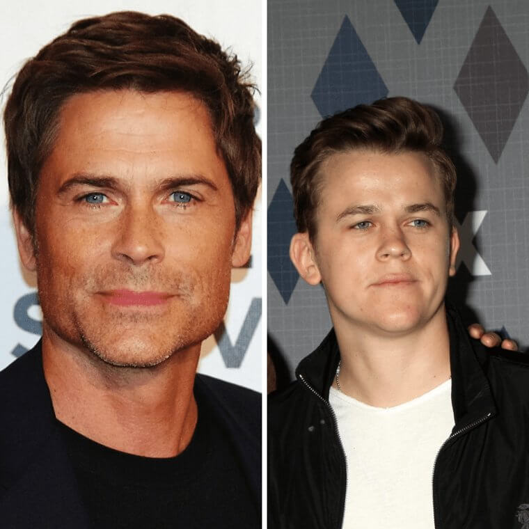 Rob Lowe and John Owen Lowe