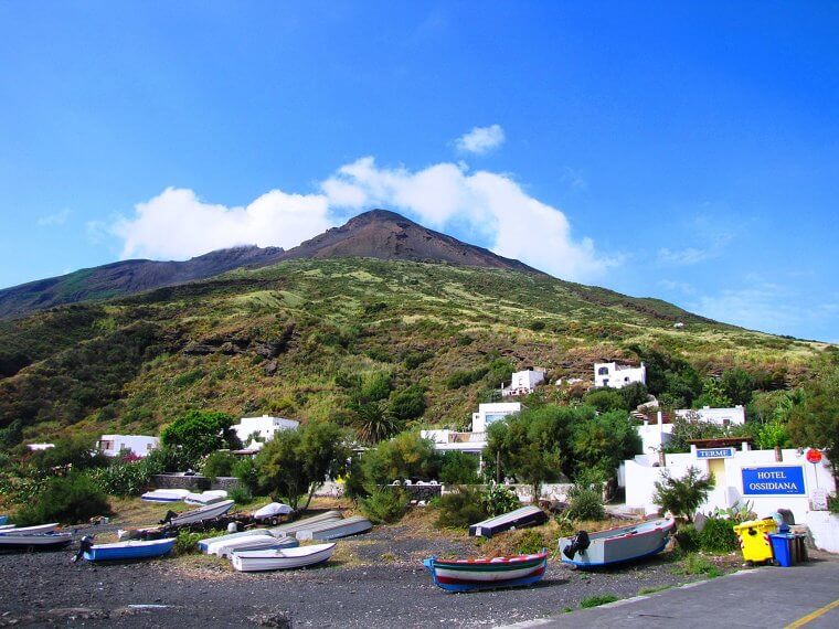 The Island of Fire in Italy