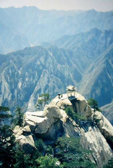 Chess Pavilion, Mount Hua in China