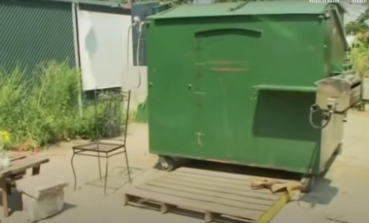 Dumpster Pad in New York City