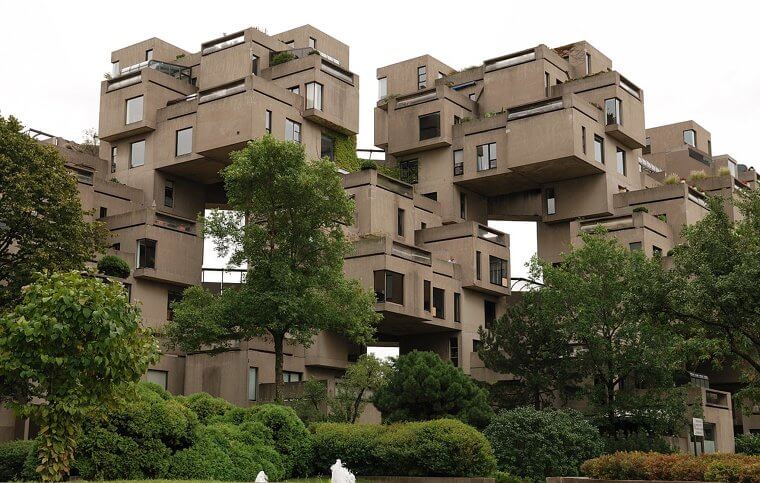 Habitat 67, Montreal in Canada