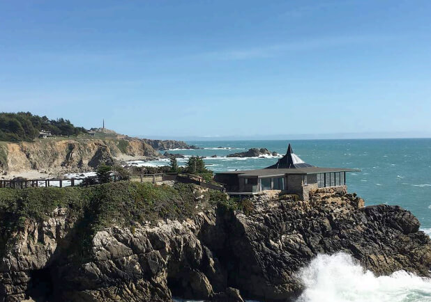 The Glass House, Timber Cove in California
