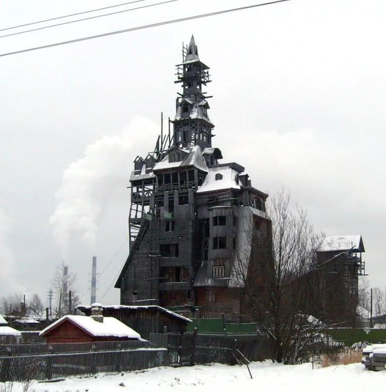 Sutyagin House, Archangel in Russia