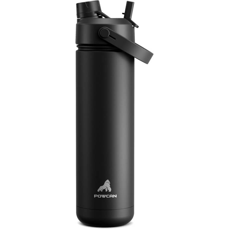 POWCAN Insulated Bottle: Sip or Chug, Stay Cool or Warm - 16% Off!