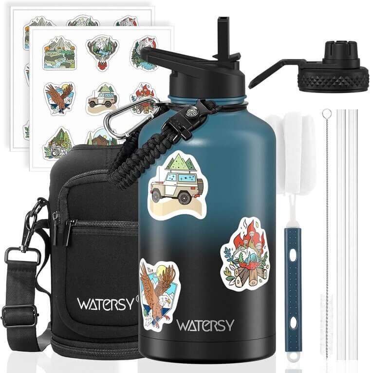 Watersy Insulated Bottle - Keeps Drinks Cold for 48 Hours - Enjoy 40% Off!