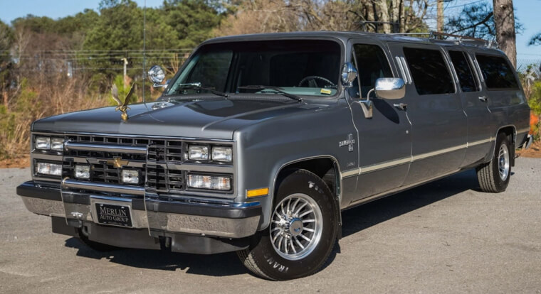 1988 Chevrolet Suburban Limousine - $100,826.00