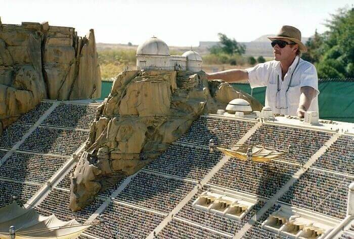 Behind The Scenes With The Film 'Star Wars: The Phantom Menace'