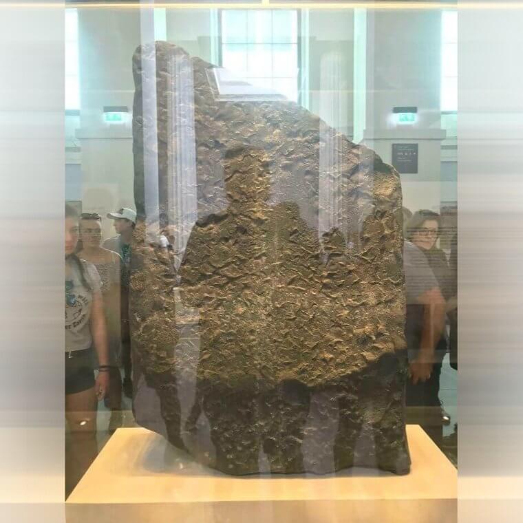 The Backside Of The Rosetta Stone And Its Mysterious Blankness