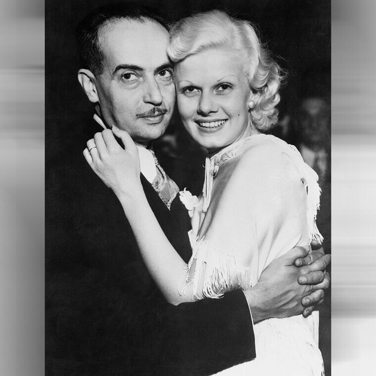Jean Harlow & Paul Bern