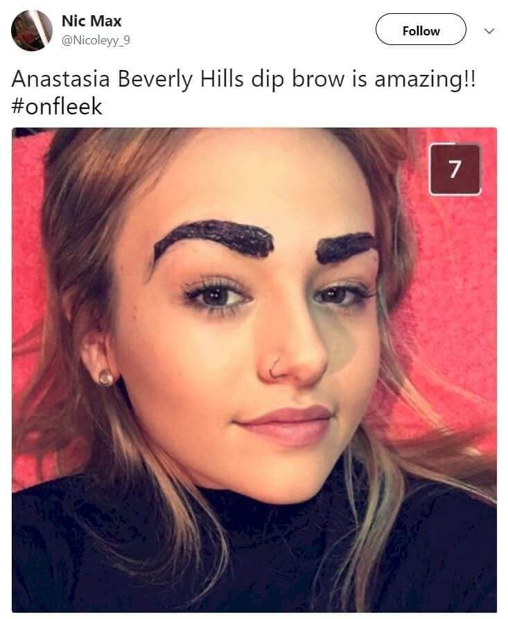 Eyebrows Not On Fleek