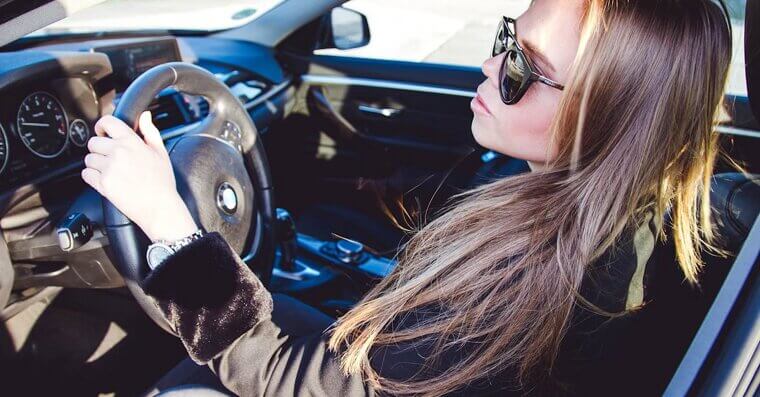 No Women Drivers With Housecoats on in California