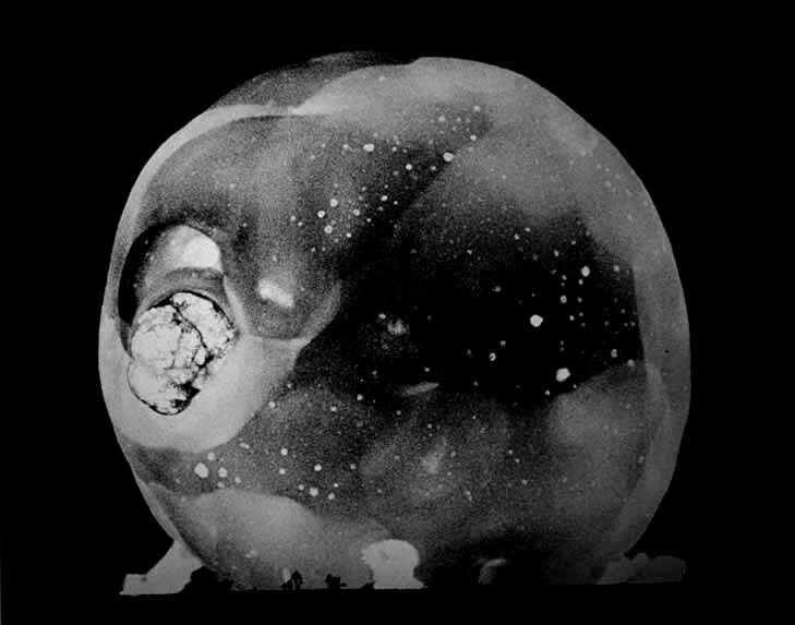 The Atomic Bomb Detonation Looks Eerie in Mid-Blast