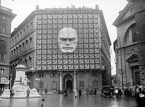 This Is the Headquarters of Mussolini’s Italian Fascist Party In 1934