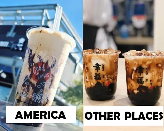 ¿Es té boba o es un batido?