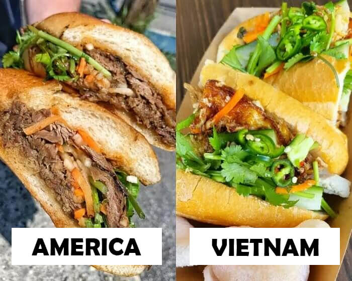 Los estadounidenses hicieron algunos cambios en este plato vietnamita