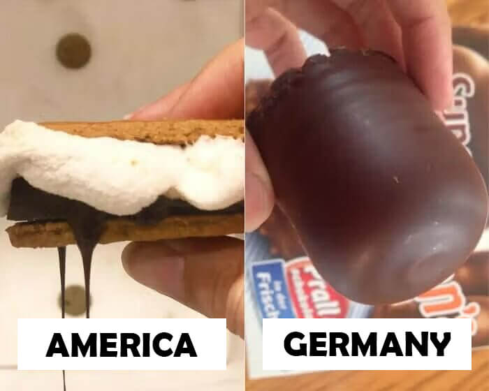 Comer un malvavisco es diferente en todo el mundo