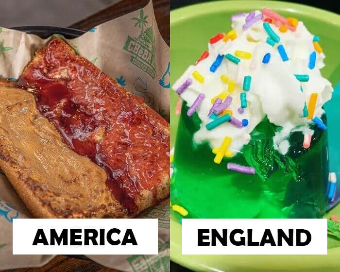 La barrera lingüística entre británicos y estadounidenses se debe a la palabra "gelatina"