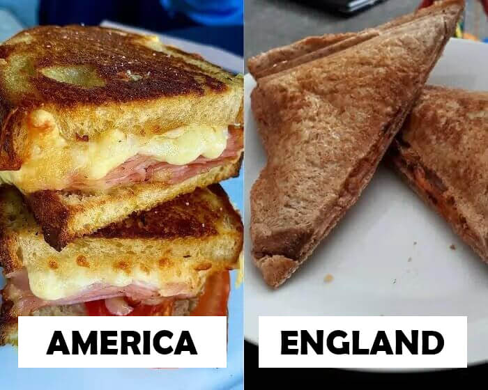 El queso a la parrilla británico no es lo que esperan los estadounidenses