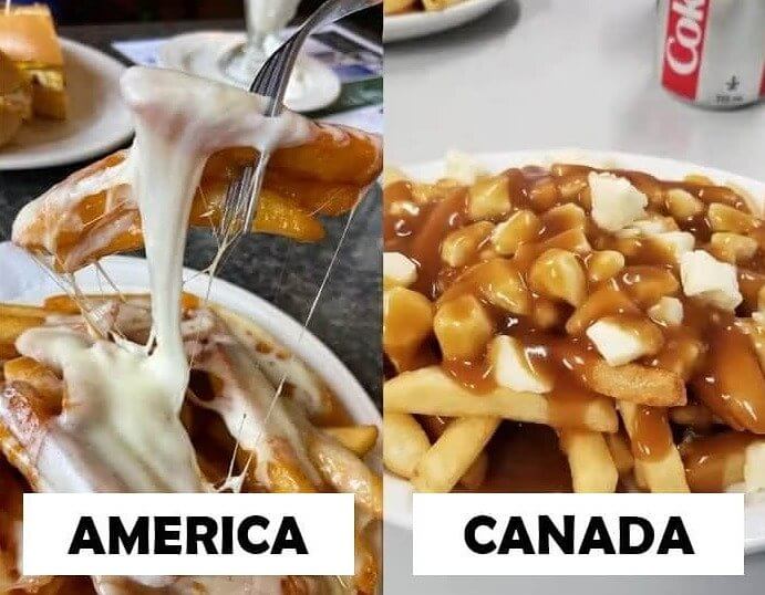 La auténtica poutine canadiense no lleva mozzarella