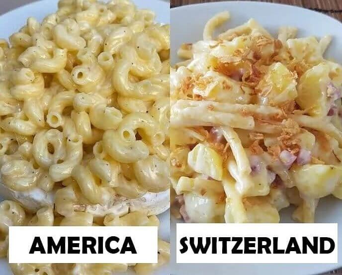 Los macarrones con queso no son una creación americana