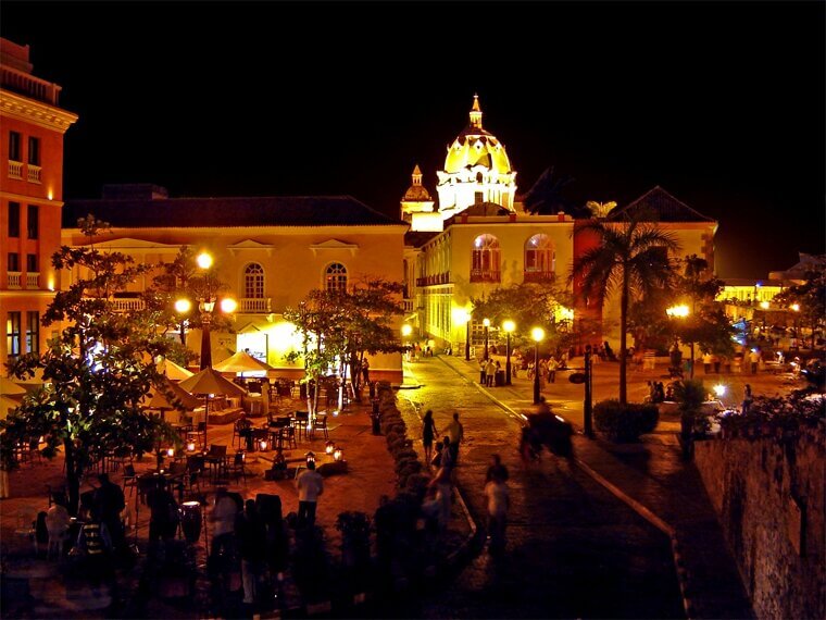 Cartagena, Colombia (The Walled City at Night)