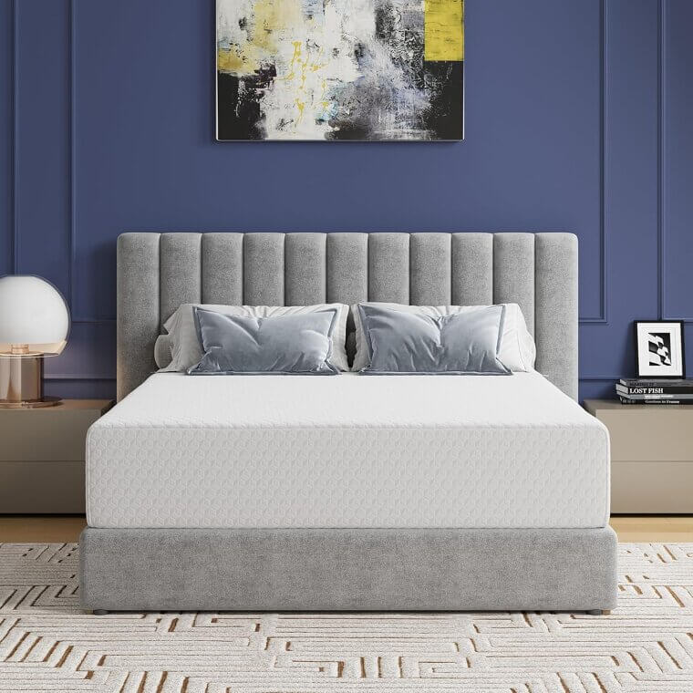 Avenco King Mattress - Bamboo Charcoal Memory Foam for Cool, Comfortable Sleep