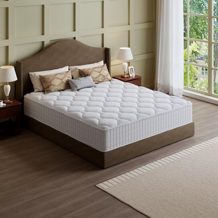 Hybrid Mattress: Cool Comfort & Firm Support for Back Pain Relief