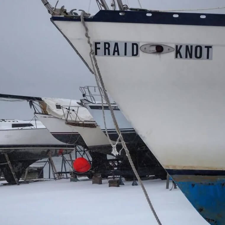 The Last Thing A Boat Needs Is A Fraid Knot