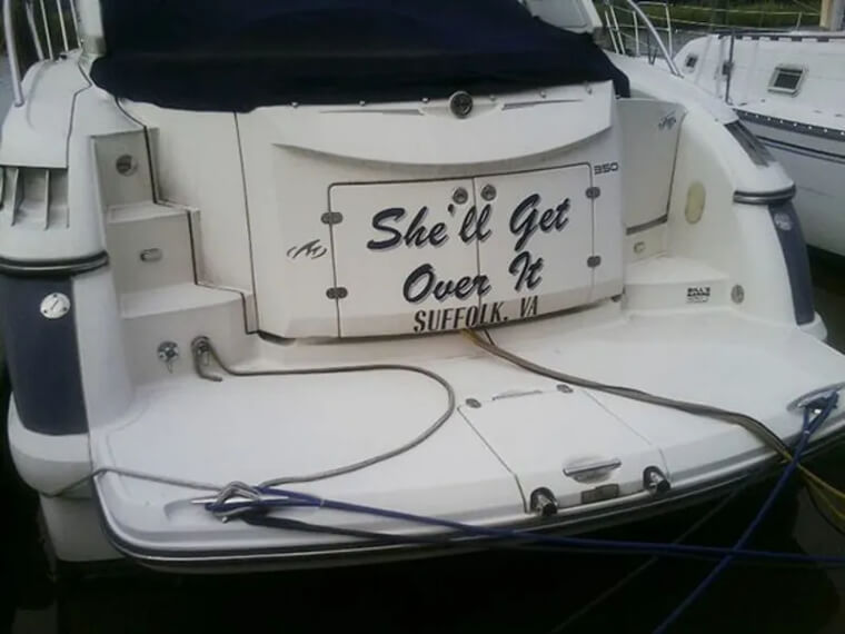 We Hope This Boat's Name Is True